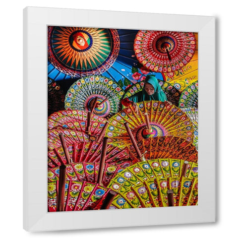 Quality Control White Modern Wood Framed Art Print by Herliyanto, Gatot