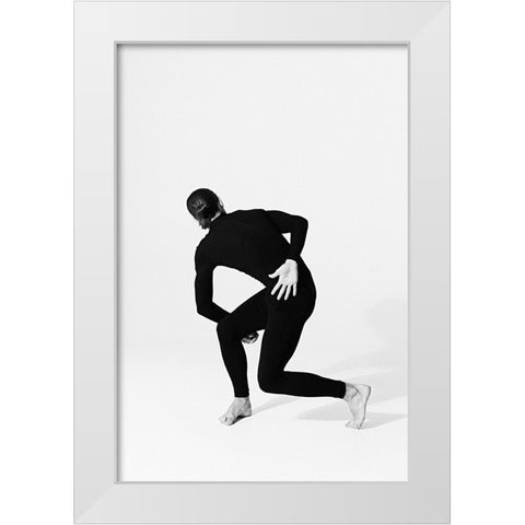 Untitled White Modern Wood Framed Art Print by Kovbasyuk, Serhii