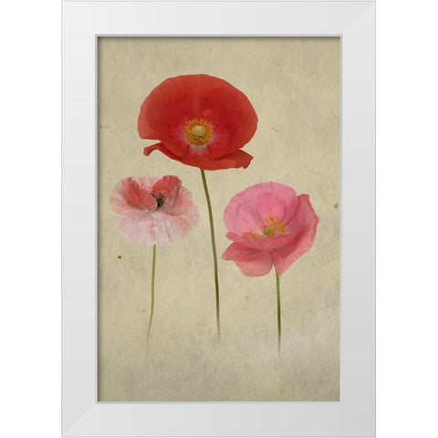 Friends White Modern Wood Framed Art Print by Urbanski, Richard