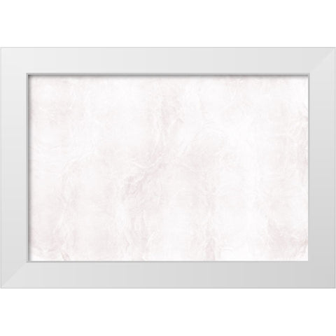 Soft Texture No 1 White Modern Wood Framed Art Print by Uplusmestudio