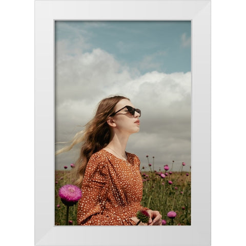 Dorothy White Modern Wood Framed Art Print by Stoica, Andra