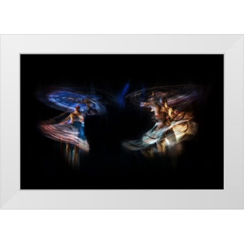 Sins White Modern Wood Framed Art Print by Shawki, Mohamed