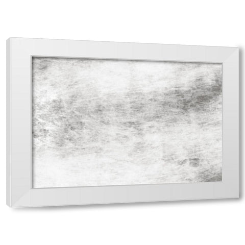 Abstract Mono White Modern Wood Framed Art Print by 1x Studio II