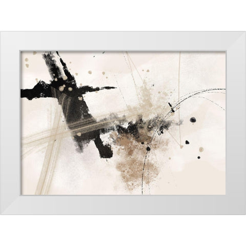 Wild White Modern Wood Framed Art Print by 1x Studio II