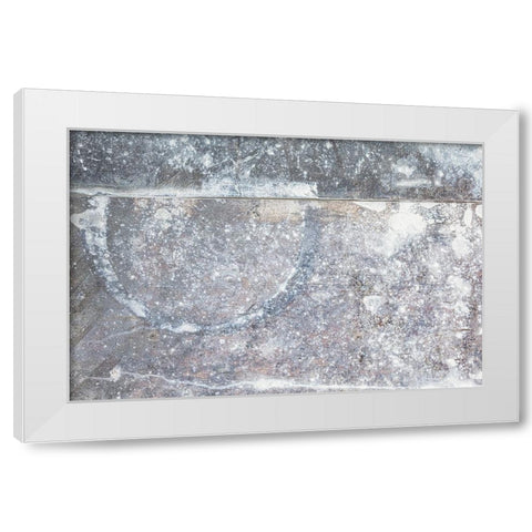 Texture 01 White Modern Wood Framed Art Print by 1x Studio III