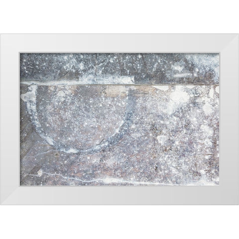 Texture 01 White Modern Wood Framed Art Print by 1x Studio III