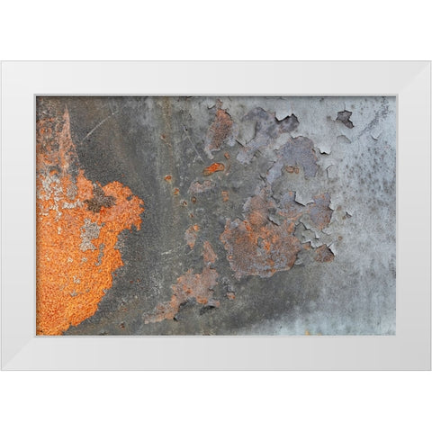 Texture 04 White Modern Wood Framed Art Print by 1x Studio III