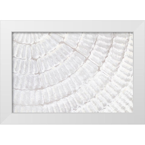 Texture 07 White Modern Wood Framed Art Print by 1x Studio III