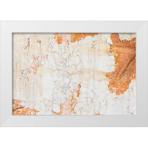 Texture 09 White Modern Wood Framed Art Print by 1x Studio III