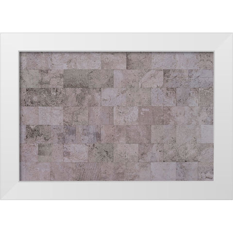 Texture 14 White Modern Wood Framed Art Print by 1x Studio III