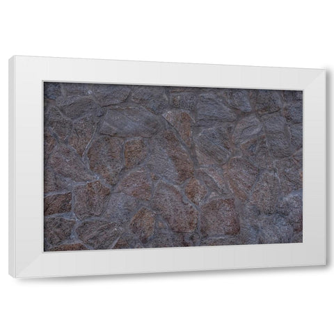 Texture 15 White Modern Wood Framed Art Print by 1x Studio III