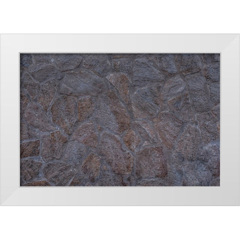 Texture 15 White Modern Wood Framed Art Print by 1x Studio III