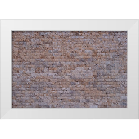 Texture 16 White Modern Wood Framed Art Print by 1x Studio III