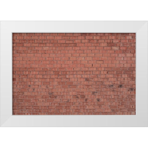 Texture17 White Modern Wood Framed Art Print by 1x Studio III