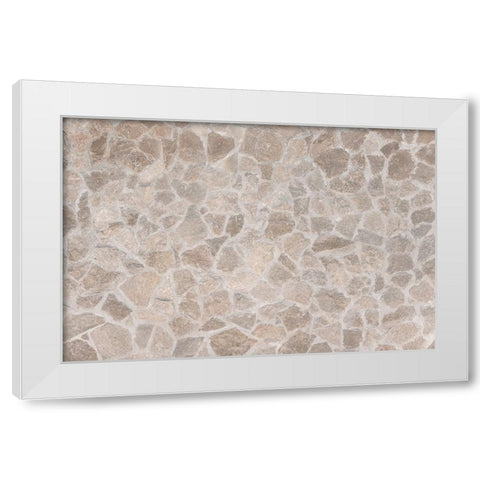 Texture 20 White Modern Wood Framed Art Print by 1x Studio III