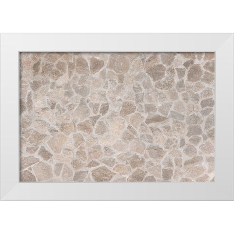 Texture 20 White Modern Wood Framed Art Print by 1x Studio III