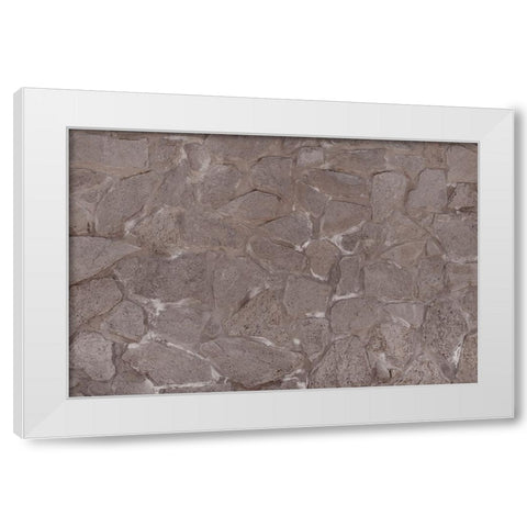 Texture 23 White Modern Wood Framed Art Print by 1x Studio III