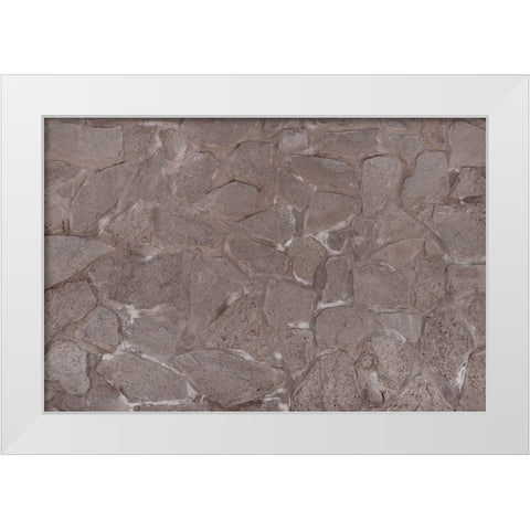 Texture 23 White Modern Wood Framed Art Print by 1x Studio III