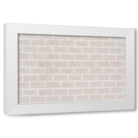 Texture 25 White Modern Wood Framed Art Print by 1x Studio III