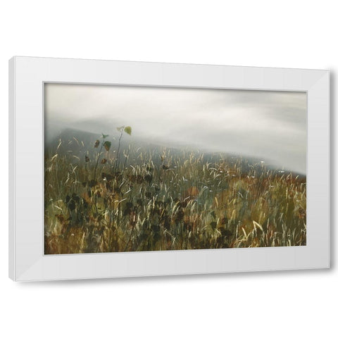 In the field White Modern Wood Framed Art Print by Talen, Nel