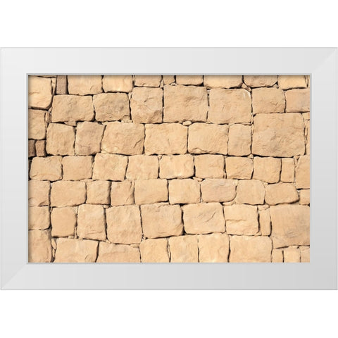 Texture 35 White Modern Wood Framed Art Print by 1x Studio III