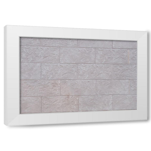 Texture 36 White Modern Wood Framed Art Print by 1x Studio III