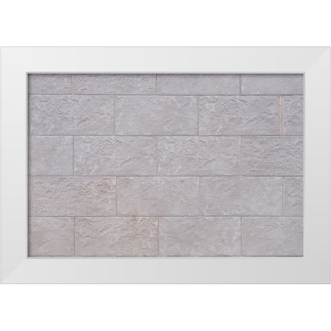Texture 36 White Modern Wood Framed Art Print by 1x Studio III