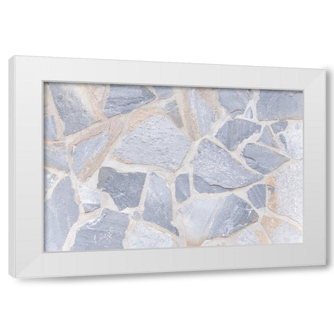 Texture 37 White Modern Wood Framed Art Print by 1x Studio III