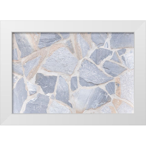 Texture 37 White Modern Wood Framed Art Print by 1x Studio III