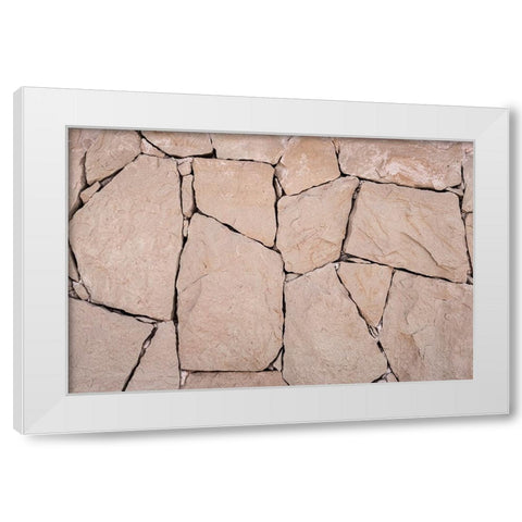 Texture 38 White Modern Wood Framed Art Print by 1x Studio III