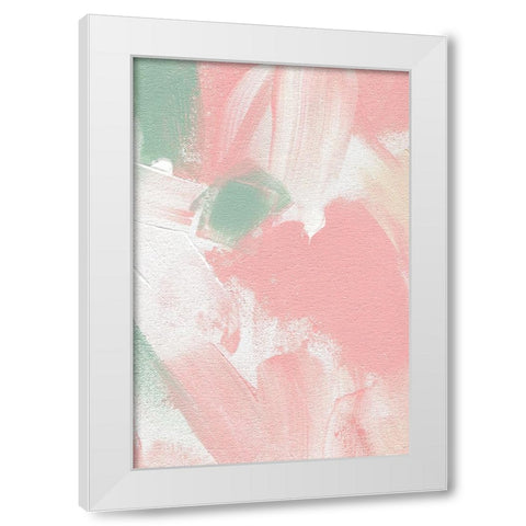 Sweet Escape No 1 White Modern Wood Framed Art Print by Uplusmestudio