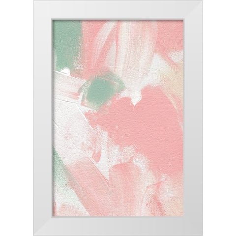 Sweet Escape No 1 White Modern Wood Framed Art Print by Uplusmestudio