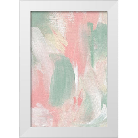 Sweet Escape No 2 White Modern Wood Framed Art Print by Uplusmestudio