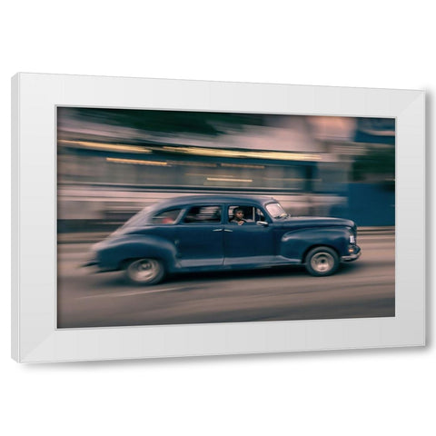 White Nails White Modern Wood Framed Art Print by Bauer, Andreas