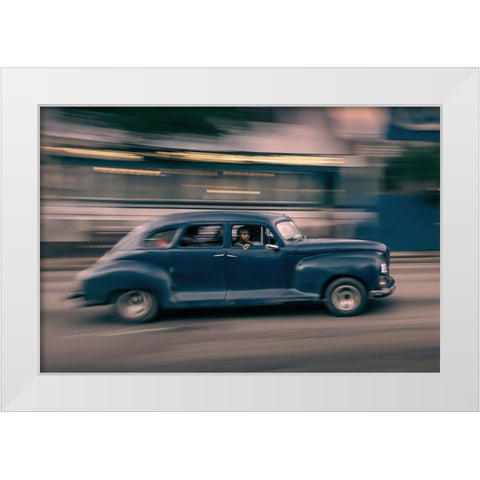 White Nails White Modern Wood Framed Art Print by Bauer, Andreas