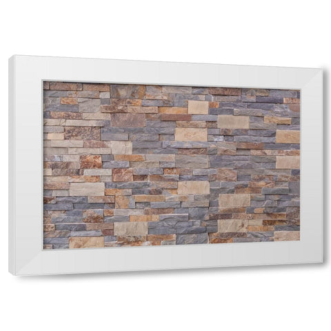 Texture 48 White Modern Wood Framed Art Print by 1x Studio III