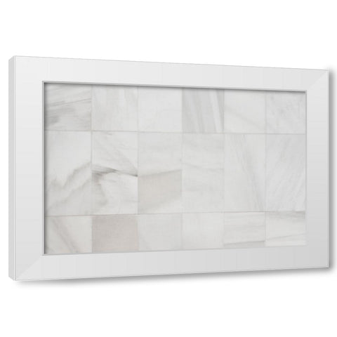 Texture 56 White Modern Wood Framed Art Print by 1x Studio III