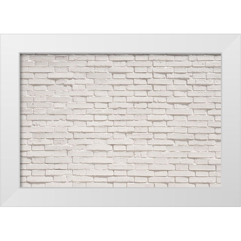 Texture 60 White Modern Wood Framed Art Print by 1x Studio III