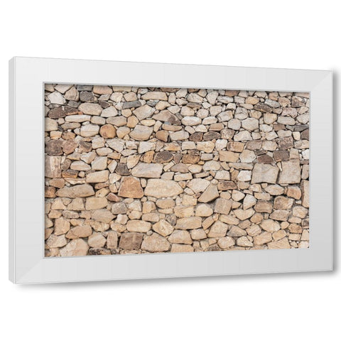 Texture 63 White Modern Wood Framed Art Print by 1x Studio III