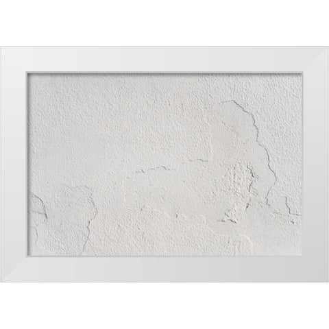 Texture 65 White Modern Wood Framed Art Print by 1x Studio III