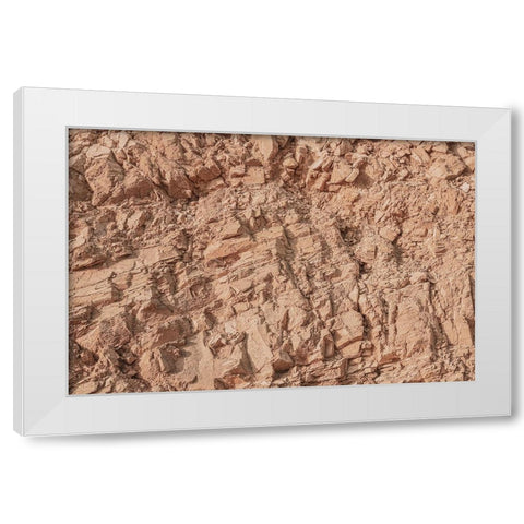 Texture 66 White Modern Wood Framed Art Print by 1x Studio III