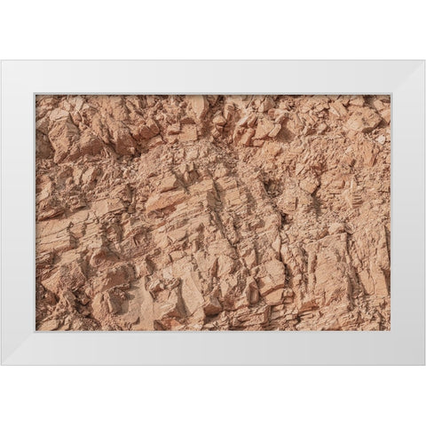 Texture 66 White Modern Wood Framed Art Print by 1x Studio III