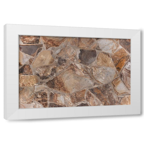 Texture 71 White Modern Wood Framed Art Print by 1x Studio III