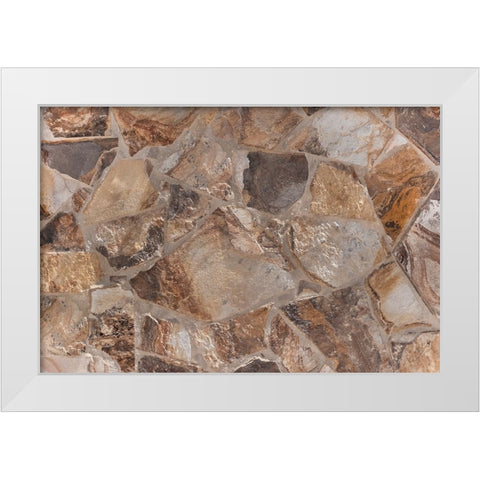 Texture 71 White Modern Wood Framed Art Print by 1x Studio III