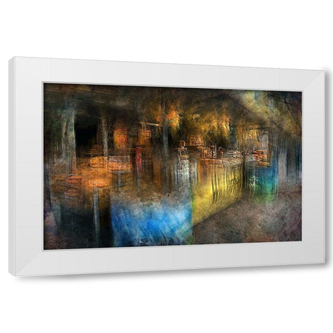 Typical Dutch White Modern Wood Framed Art Print by Van Der, Jan