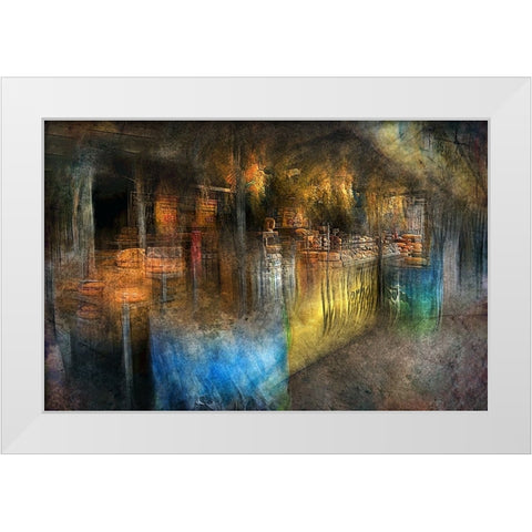 Typical Dutch White Modern Wood Framed Art Print by Van Der, Jan