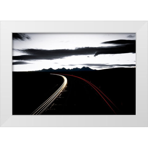 White or red is correct? White Modern Wood Framed Art Print by Ignac, Dusan