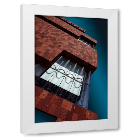 Hands On White Modern Wood Framed Art Print by Ursula Reinke,