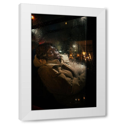 Sweet Dreams White Modern Wood Framed Art Print by Ovidiu, Selaru