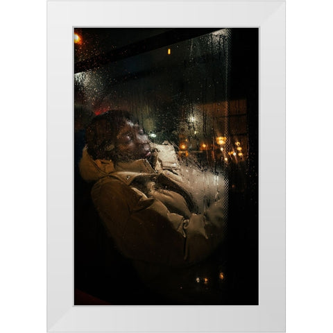 Sweet Dreams White Modern Wood Framed Art Print by Ovidiu, Selaru